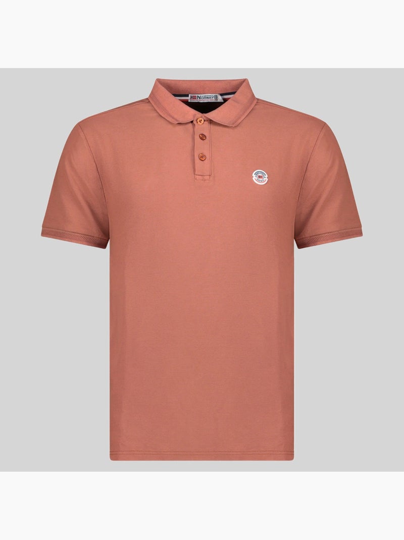 Polo krafto – geographical norway Rouge brique - Kiabi