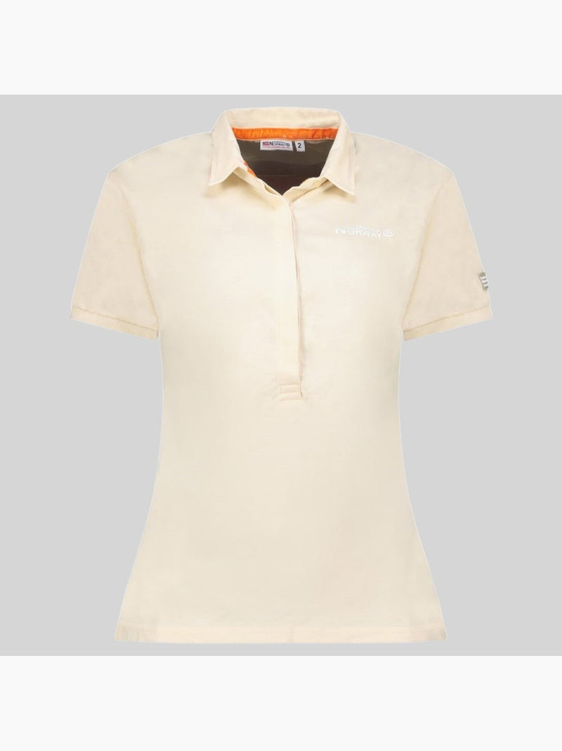 Polo kumping – geographical norway Crème - Kiabi