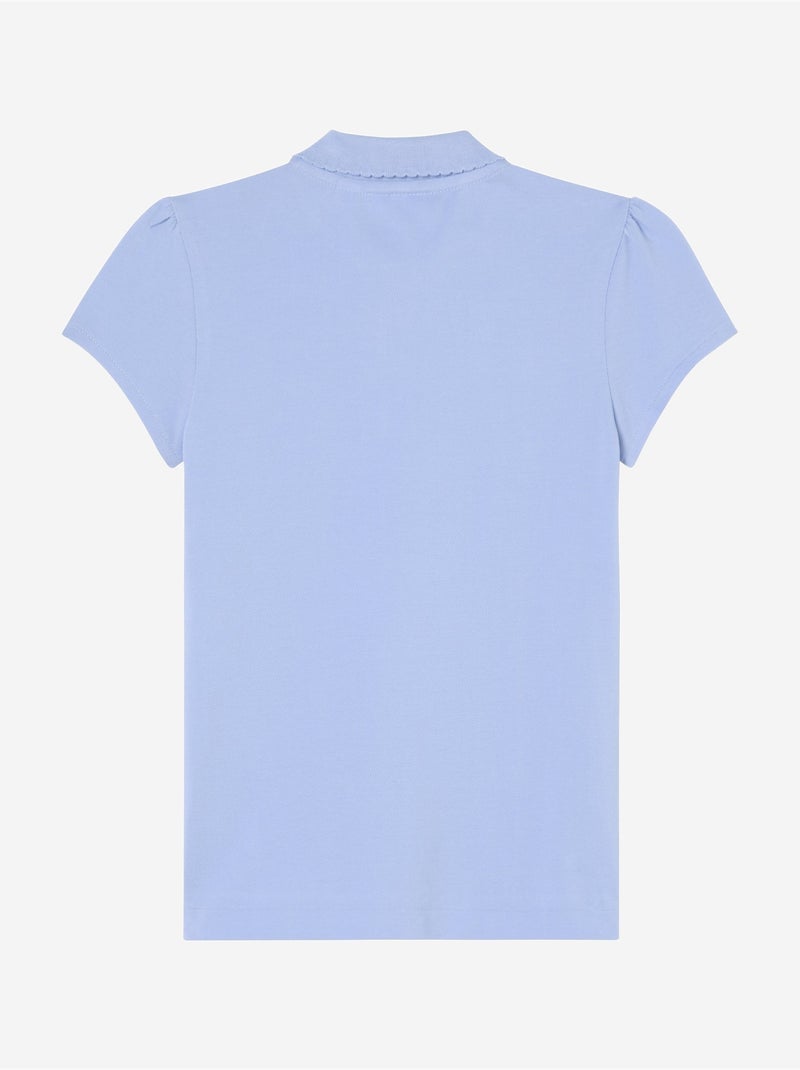 Polo Lacoste Petit piqué Bleu clair - Kiabi