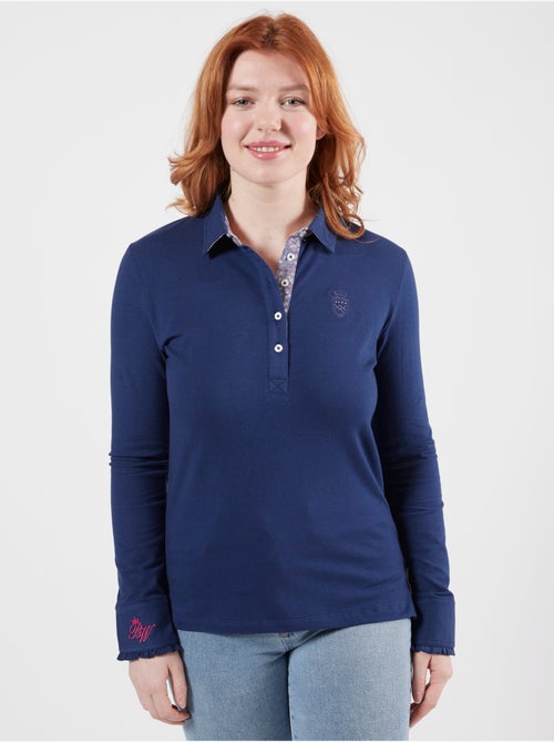 POLO LADY CASUAL ROYAL - Kiabi