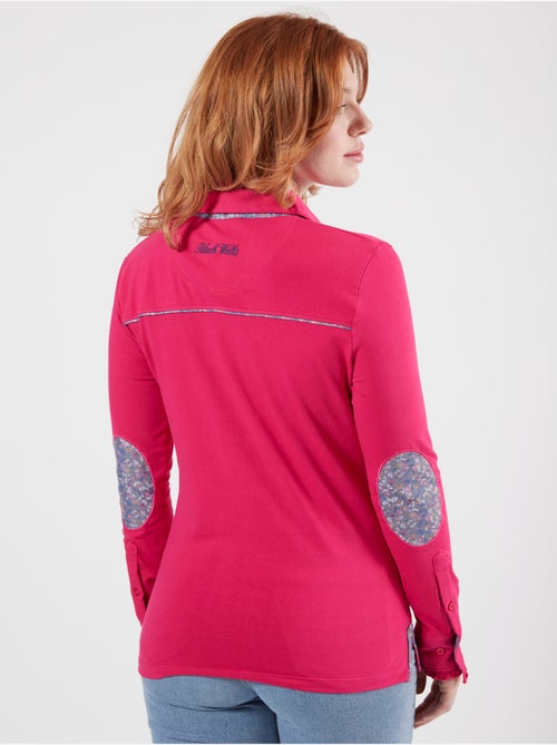 POLO LADY FUCHSIA CASUAL ROYAL - Kiabi