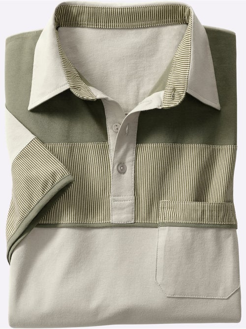 Polo L'élégance D'une Chemise - Taille Standard - Witt - Kiabi Polo L'élégance D'une Chemise - Taille Standard - Witt - Kiabi