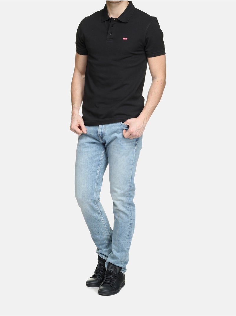 Polo Levi's manches courtes Noir - Kiabi