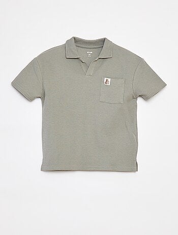 Polo loose avec poche