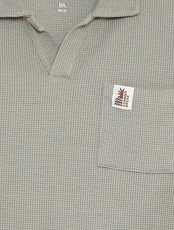 Polo loose avec poche