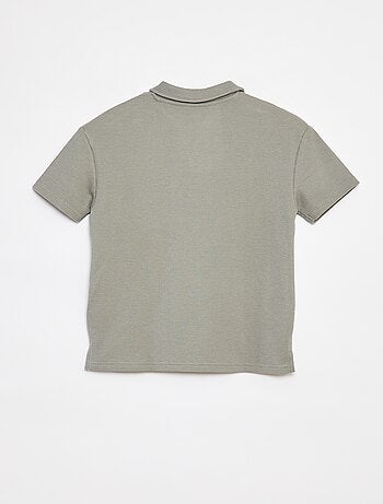 Polo loose avec poche