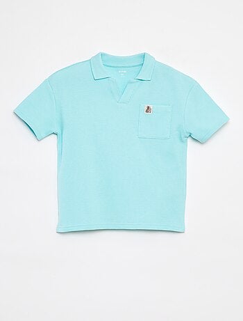 Polo loose avec poche