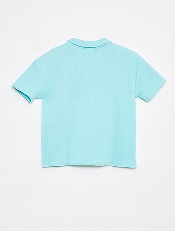 Polo loose avec poche