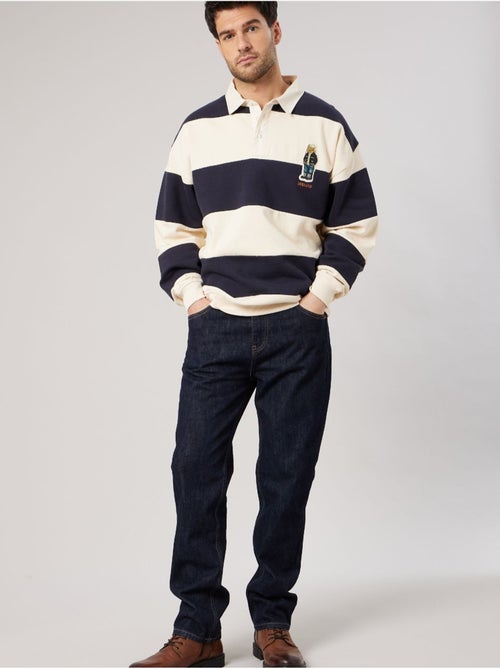 Polo loose homme en 100% coton 'deeluxe' - Kiabi
