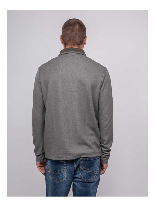 Polo maille jacquard PALYPSO - Kiabi