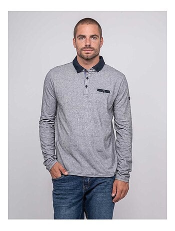 Polo maille jacquard PIAGARA