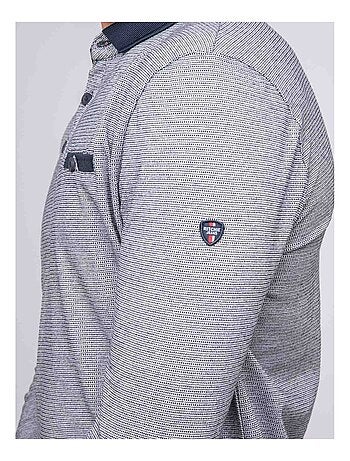 Polo maille jacquard PIAGARA