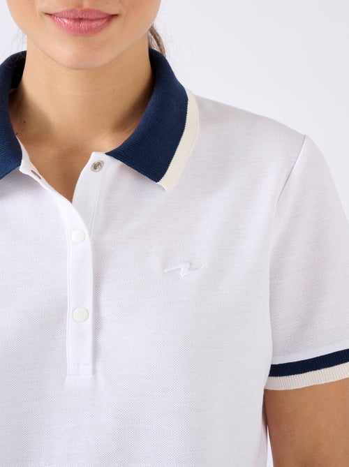 Polo maille piquée - Happy D. by Damart - Kiabi