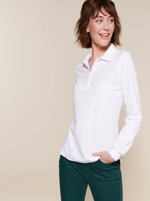 Polo maille piquée - Happy D. by Damart - Kiabi