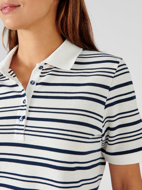 Polo maille piquée - Happy D. by Damart - Kiabi