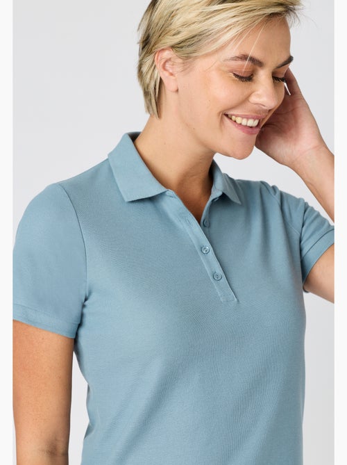 Polo maille piquée - Happy D. by Damart - Kiabi