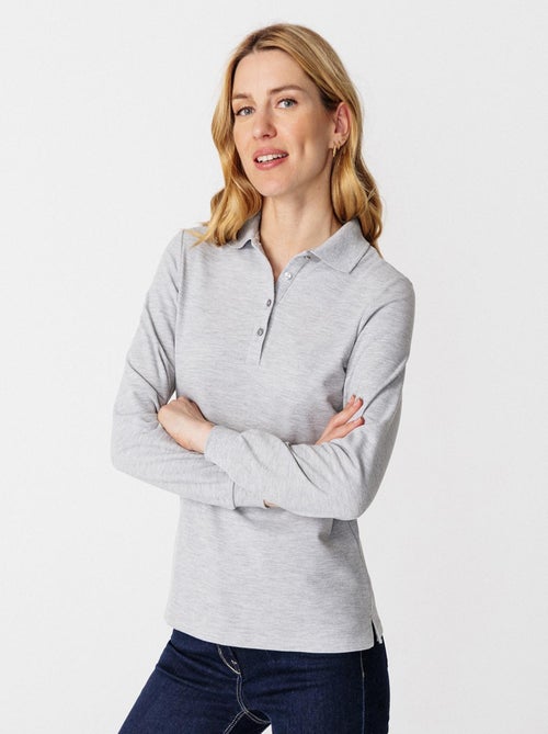 Polo maille piquée - Happy D. by Damart - Kiabi