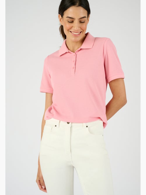 Polo maille piquée - Happy D. by Damart - Kiabi