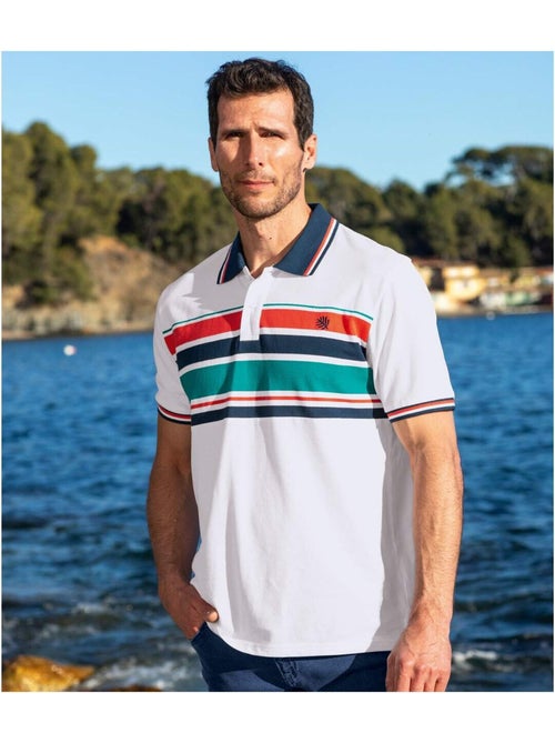 Polo Maille Piquée Sport   - ATLAS FOR MEN - Kiabi