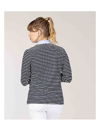 Polo manches 3/4 - Terre de Marins