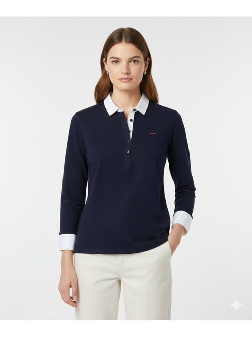 Polo manches 3/4 - Terre de Marins - Kiabi