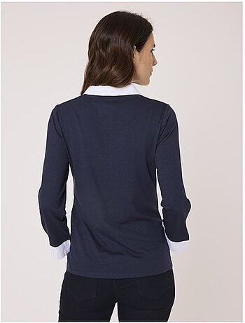 Polo manches 3/4 - Terre de Marins