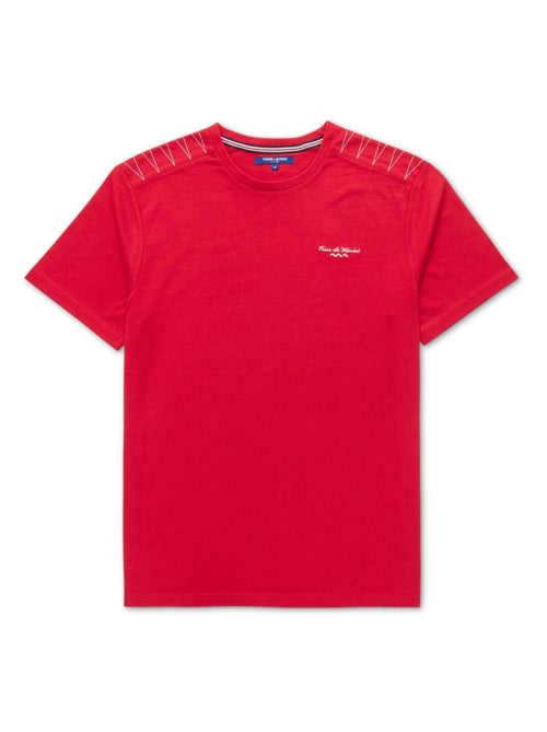 Polo manches 3/4 effet 2 en 1 Femme - Terre de Marins - Kiabi
