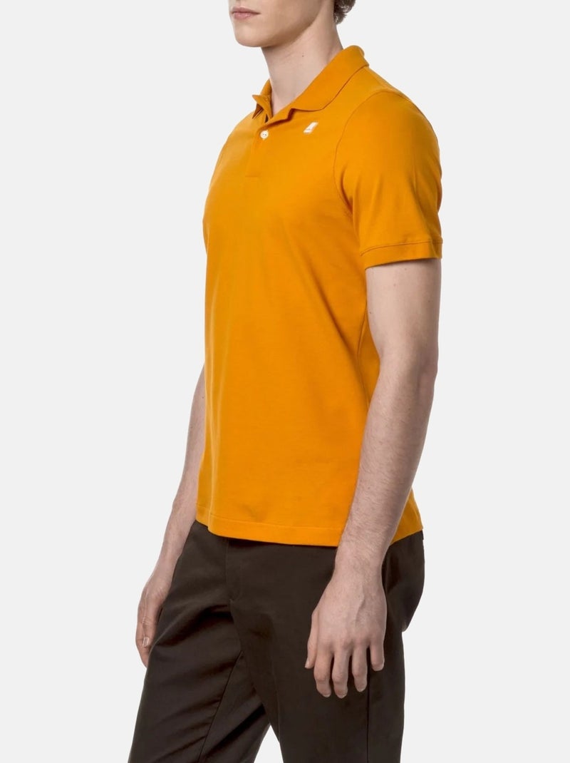 Polo manches courtes - K-Way Orange - Kiabi