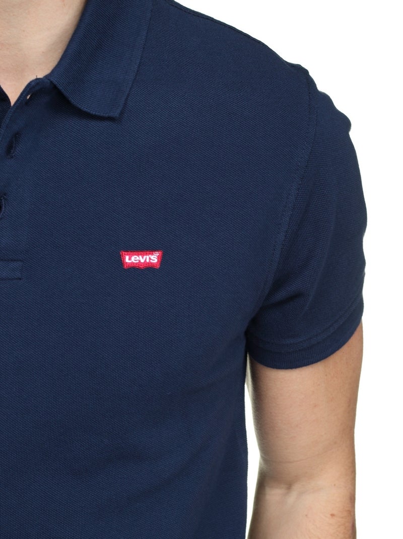 Polo manches courtes - Levi's Bleu - Kiabi