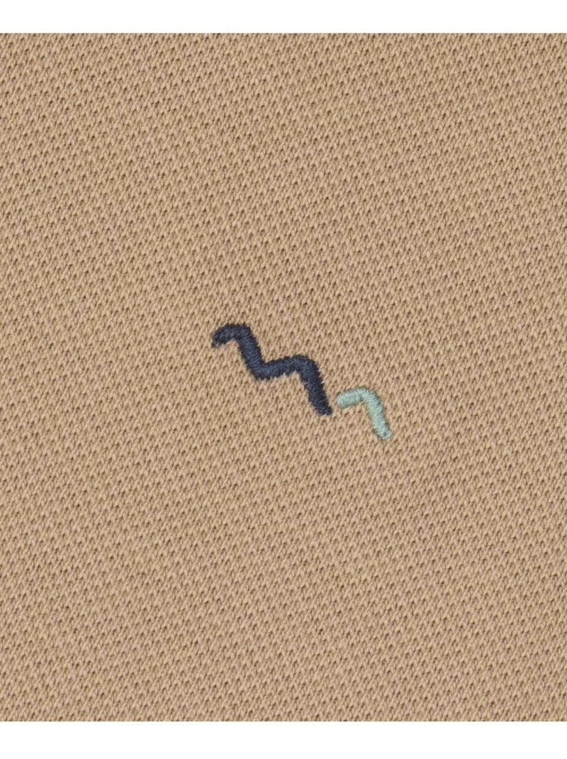 Polo manches courtes - Terre de Marins Beige - Kiabi