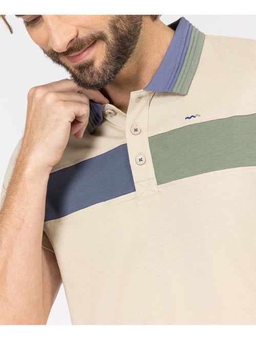 Polo manches courtes - Terre de Marins - Kiabi