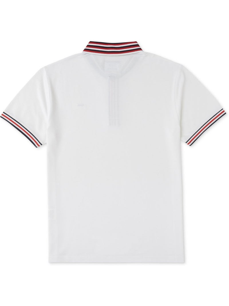 Polo manches courtes - Terre de Marins Blanc - Kiabi