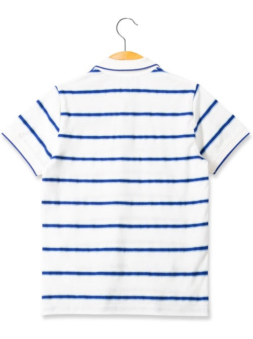 Polo manches courtes - terre de marins - Kiabi