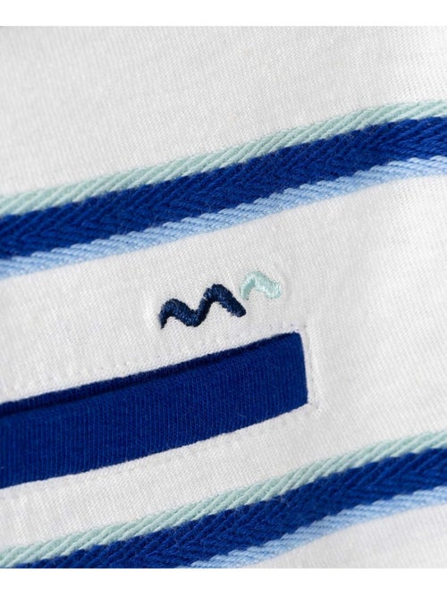 Polo manches courtes - terre de marins - Kiabi