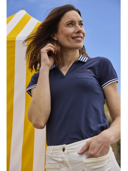 Polo manches courtes - Terre de Marins - Kiabi