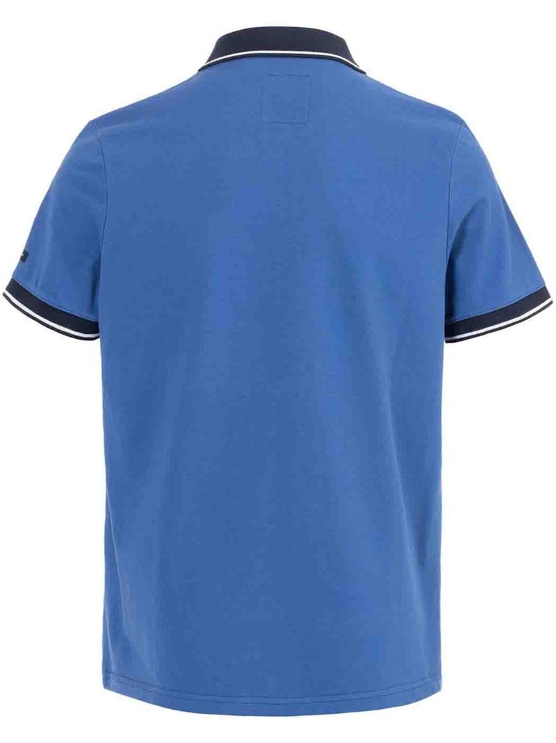 Polo manches courtes - Terre de Marins Bleu - Kiabi