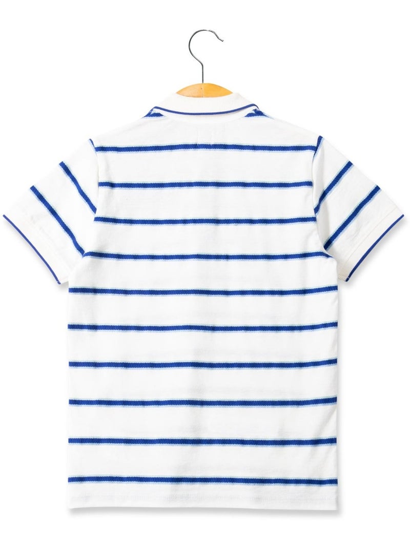 Polo manches courtes - Terre de Marins Multicolore - Kiabi