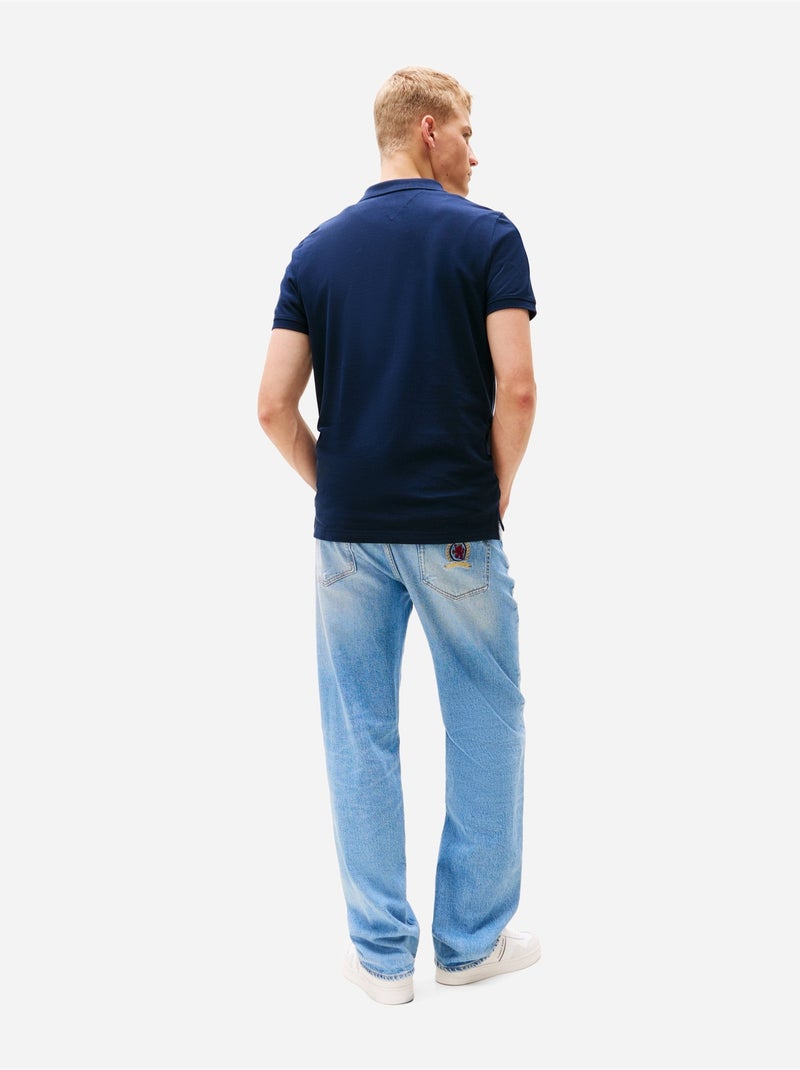 Polo manches courtes - Tommy jeans Bleu - Kiabi
