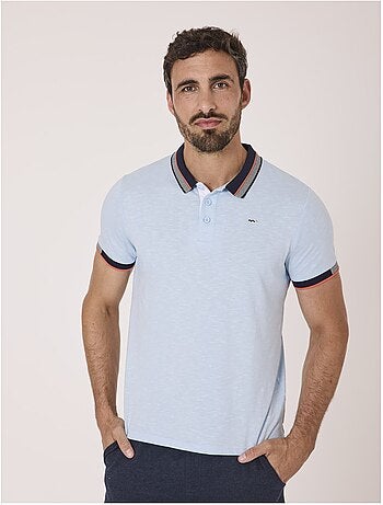 Polo manches courtes 100% coton - Terre de Marins