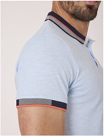 Polo manches courtes 100% coton - Terre de Marins