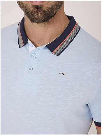 Polo manches courtes 100% coton - Terre de Marins