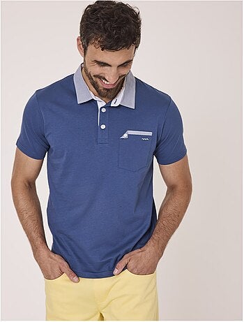 Polo manches courtes 100% coton - Terre de Marins