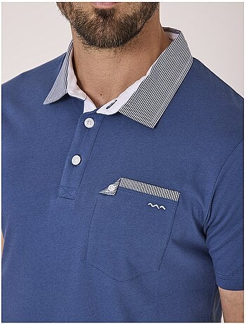 Polo manches courtes 100% coton - Terre de Marins