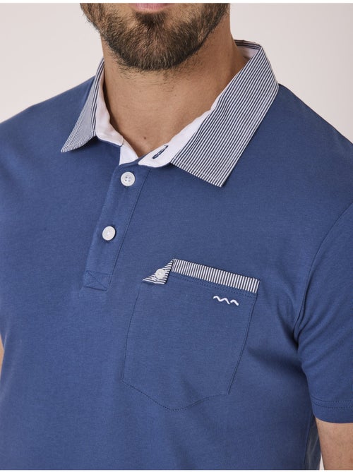 Polo manches courtes 100% coton - Terre de Marins - Kiabi