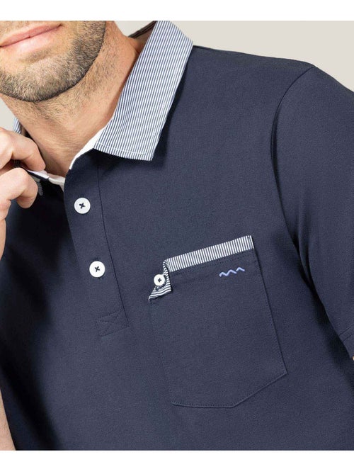 Polo manches courtes 100% coton - Terre de Marins - Kiabi