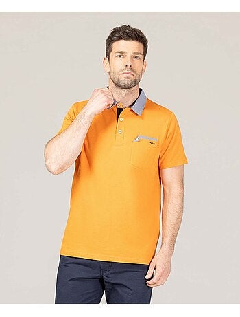 Polo manches courtes 100% coton - terre de marins