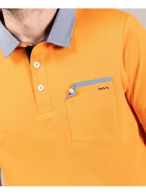 Polo manches courtes 100% coton - Terre de Marins - Kiabi