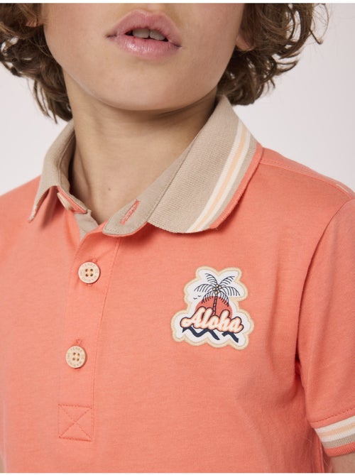 Polo manches courtes 100% coton - Terre de Marins - Kiabi