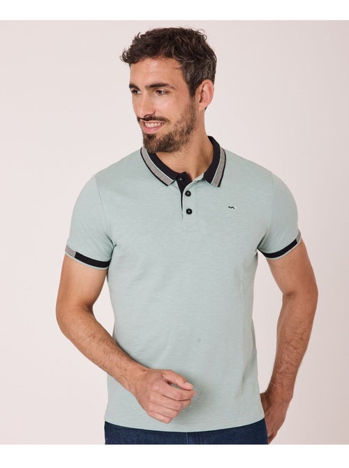Polo manches courtes 100% coton - Terre de Marins - Kiabi