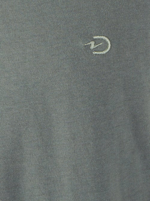 Polo manches courtes à col zippé Climatyl - Damart - Kiabi